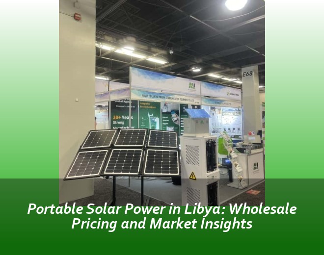 Portable Solar Power in Libya: Wholesale Pricing and Market Insights